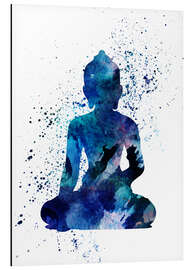 Magnettafel Blauer Buddha