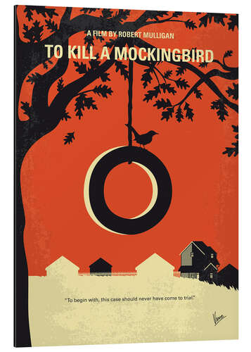 Aluminium print To Kill a Mockingbird