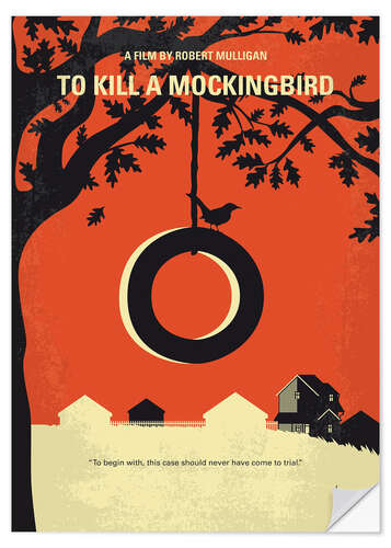 Selvklæbende plakat To Kill a Mockingbird