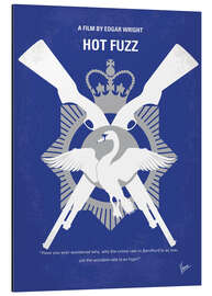 Aluminium print Hot Fuzz