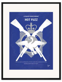 Gerahmter Kunstdruck Hot Fuzz