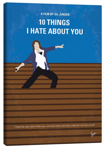 Canvas print 10 Things I Hate About You