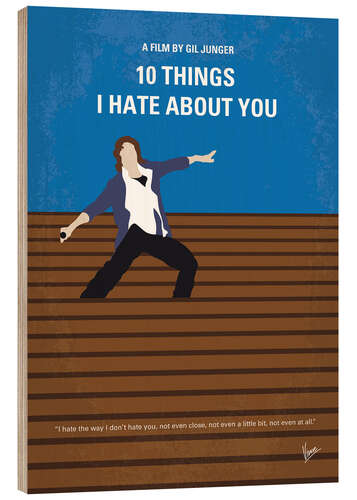 Holzbild 10 Things I Hate About You