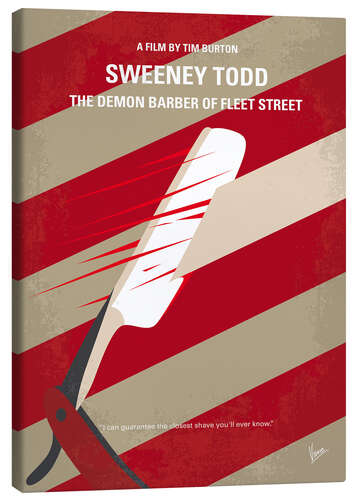 Stampa su tela Sweeney Todd - Il diabolico barbiere di Fleet Street