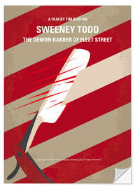 Sticker mural Sweeney Todd : Le Diabolique Barbier de Fleet Street (anglais)