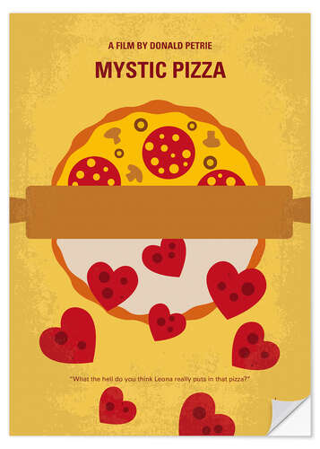 Selvklebende plakat Mystic Pizza