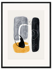 Gerahmter Kunstdruck Tauri