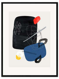 Gerahmter Kunstdruck Papillon