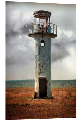 Obraz na szkle akrylowym On old light house in Estonia