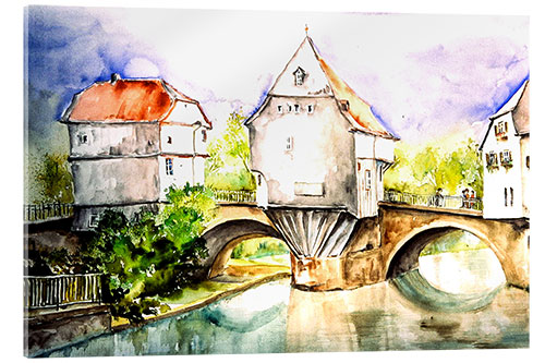 Acrylic print Bad Kreuznach