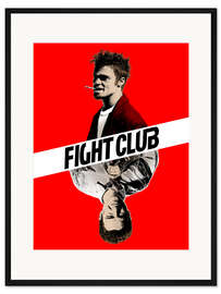 Gerahmter Kunstdruck Fight Club
