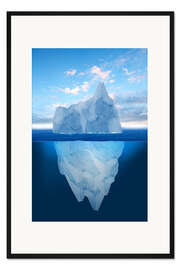 Gerahmter Kunstdruck Nichts wie es scheint