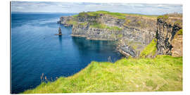 Gallery print The famous cliffs of Moher in Ireland