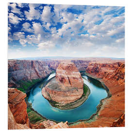 PVC print Colorado canyon view