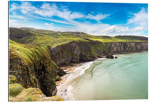 Galleritryck Carrick-a-Rede, Coast of Northern Ireland