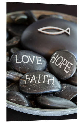 Gallery print Love Hope Faith