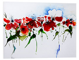 Foam board print Poppy III