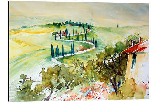 Galleriprint Cypress Promenade in Tuscany