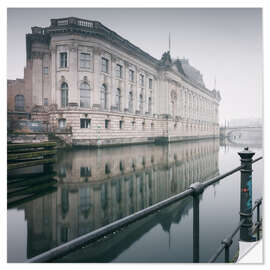 Sticker mural Bode Museum Berlin in winter