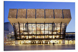 Magnettafel Gewandhaus, Augustusplatz, Leipzig