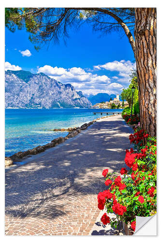 Sisustustarra Beautiful Lago di Garda, Italy