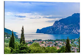 Magnettafel Blick auf den Gardasee, Italien