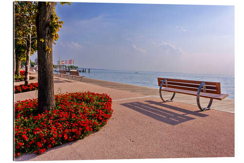 Galleriprint Picturesque Bardolino, promenade on Lake Garda