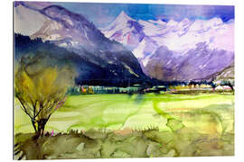 Gallery print View to Kitzsteinhorn