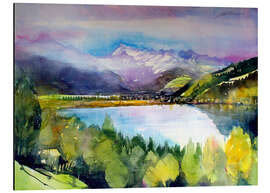 Magnettafel Blick zum Zeller See