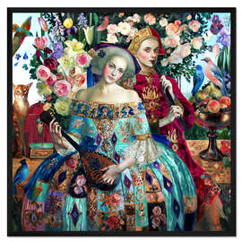 Gerahmter Kunstdruck Frühling