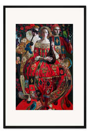 Gerahmter Kunstdruck Tänzer