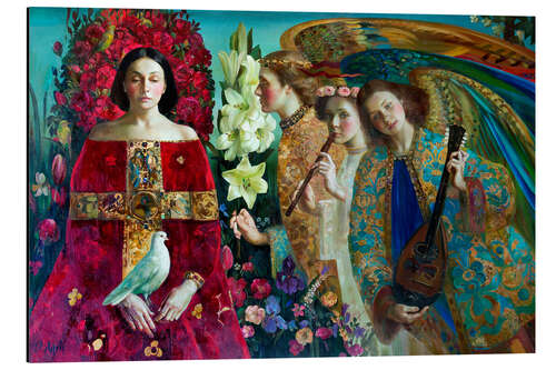 Aluminium print Annunciation