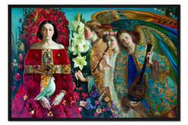 Gerahmter Kunstdruck Verkündigung