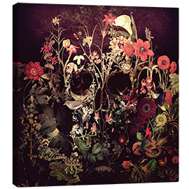 Canvas-taulu  Bloom Skull - Ali Gulec