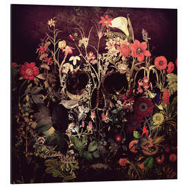 Magnettafel Bloom Skull