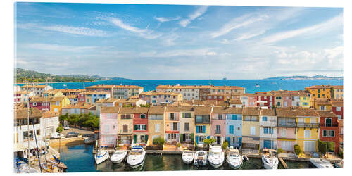 Acrylic print Port Grimaud in the Gulf of St. Tropez