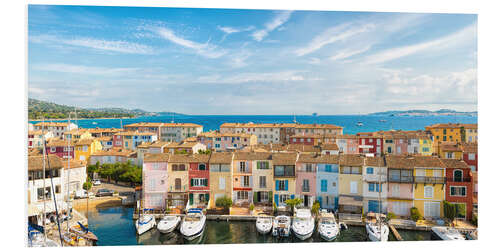 PVC-taulu Port Grimaud in the Gulf of St. Tropez