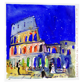 Acrylic print  Colosseum, Rome, Italy - Anastasia Mamoshina