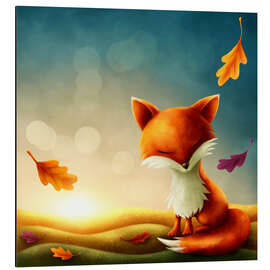 Magnettafel Kleiner roter Fuchs