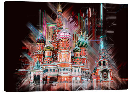 Canvas print Moscow Basilica Cathedral