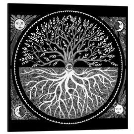 Galleritryk Druid tree of life