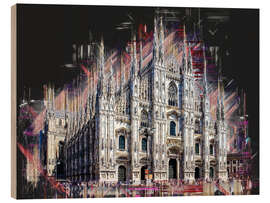 Trebilde Duomo di Milano the Cathedral of Milan