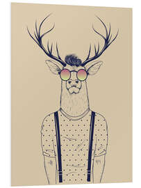 Foam board print Heiko Hirsch ... Hipster