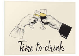 Magnettafel Zeit zu trinken