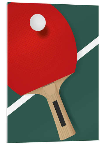 Gallery print Table tennis - minimalist