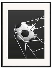 Gerahmter Kunstdruck Tor!