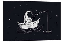 Magnettafel Weltraum-Angler