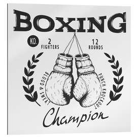 Gallery Print Boxing Champion