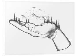 Magnettafel Naturfreund