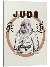 Obraz na aluminium Judo Art